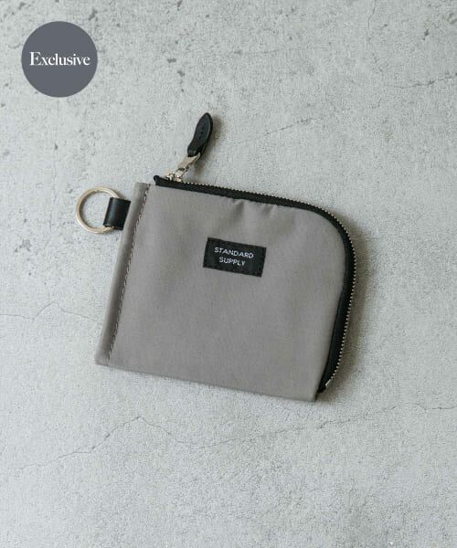 URBAN RESEARCH DOORS/アーバンリサーチ ドアーズ 『別注』STANDARD SUPPLY×DOORS L ZIP PURSE GREY one URBAN RESEARCH DOORS/アーバンリサーチ ドアーズ 『別注』STANDARD SUPPLY×DOORS L ZIP PURSE GREY one