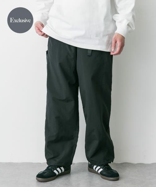 URBAN RESEARCH DOORS/アーバンリサーチ ドアーズ 『別注』BURLAP OUTFITTER×DOORS Supplex Nylon Pants BLACK L URBAN RESEARCH DOORS/アーバンリサーチ ドアーズ 『別注』BURLAP OUTFITTER×DOORS Supplex Nylon Pants BLACK L