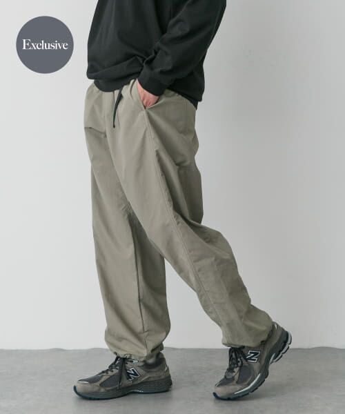 URBAN RESEARCH DOORS/アーバンリサーチ ドアーズ 『別注』BURLAP OUTFITTER×DOORS Supplex Nylon Pants BRINDLE L URBAN RESEARCH DOORS/アーバンリサーチ ドアーズ 『別注』BURLAP OUTFITTER×DOORS Supplex Nylon Pants BRINDLE L