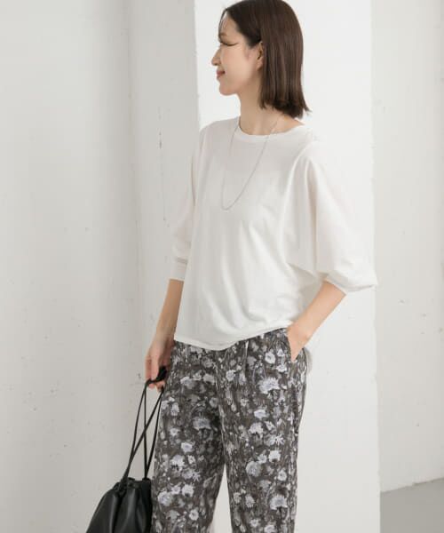 URBAN RESEARCH DOORS/アーバンリサーチ ドアーズ ドルマンルーズロングTシャツ OFF M URBAN RESEARCH DOORS/アーバンリサーチ ドアーズ ドルマンルーズロングTシャツ OFF M