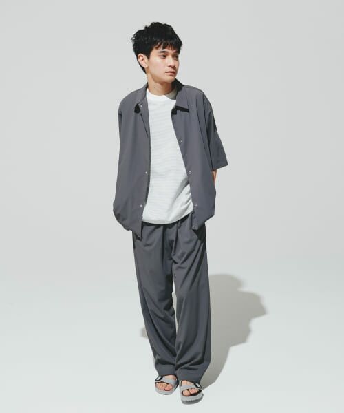 【在庫処分】 仁村紗和さん着用』『UR TECH』サマシェア シャツカーディガン トップス