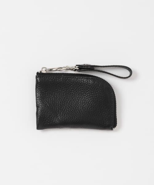URBAN RESEARCH DOORS/アーバンリサーチ ドアーズ レザーマルチポーチ BLACK - URBAN RESEARCH DOORS/アーバンリサーチ ドアーズ レザーマルチポーチ BLACK -