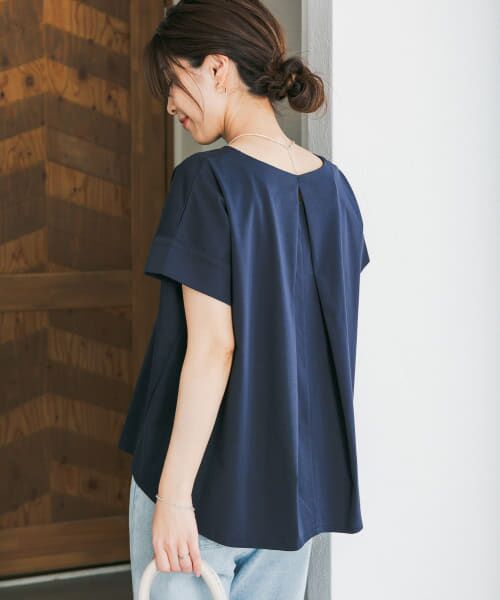 URBAN RESEARCH DOORS/アーバンリサーチ ドアーズ 『仁村紗和さん着用』『UR TECH』サマシェアバックデザインプルオーバー NAVY M URBAN RESEARCH DOORS/アーバンリサーチ ドアーズ 『仁村紗和さん着用』『UR TECH』サマシェアバックデザインプルオーバー NAVY M