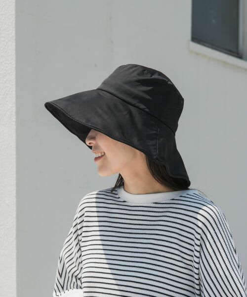 URBAN RESEARCH DOORS/アーバンリサーチ ドアーズ 撥水UVハット BLACK one URBAN RESEARCH DOORS/アーバンリサーチ ドアーズ 撥水UVハット BLACK one