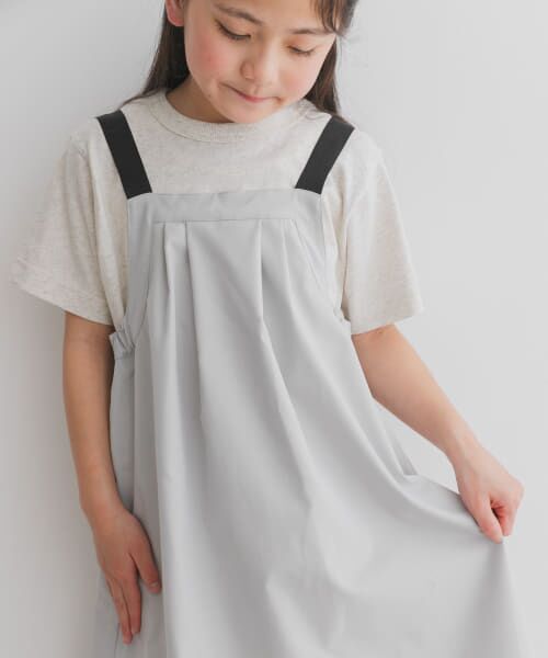 URBAN RESEARCH DOORS / アーバンリサーチ ドアーズ ワンピース | 『親子リンク』『UR TECH POLIsh POLI』撥水ワンピース(KIDS) | 詳細1