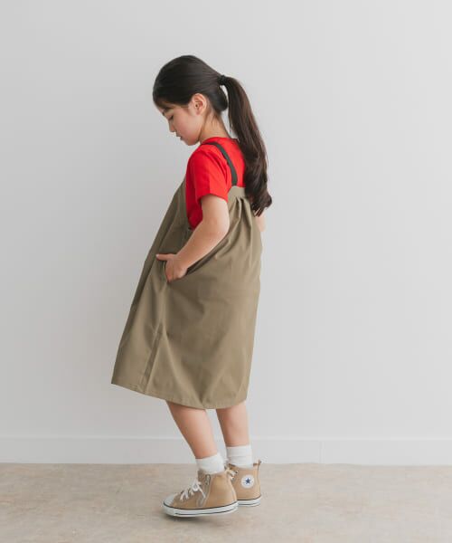 URBAN RESEARCH DOORS / アーバンリサーチ ドアーズ ワンピース | 『親子リンク』『UR TECH POLIsh POLI』撥水ワンピース(KIDS) | 詳細11