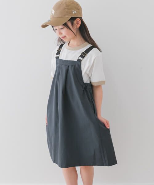 URBAN RESEARCH DOORS / アーバンリサーチ ドアーズ ワンピース | 『親子リンク』『UR TECH POLIsh POLI』撥水ワンピース(KIDS) | 詳細16