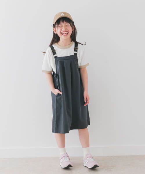 URBAN RESEARCH DOORS / アーバンリサーチ ドアーズ ワンピース | 『親子リンク』『UR TECH POLIsh POLI』撥水ワンピース(KIDS) | 詳細20