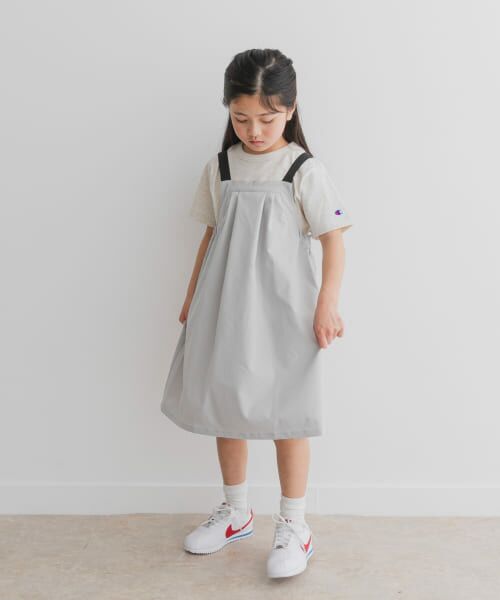 URBAN RESEARCH DOORS / アーバンリサーチ ドアーズ ワンピース | 『親子リンク』『UR TECH POLIsh POLI』撥水ワンピース(KIDS) | 詳細4