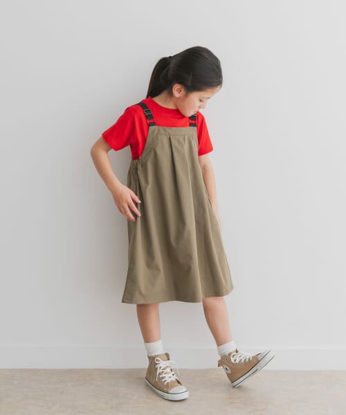 URBAN RESEARCH DOORS / アーバンリサーチ ドアーズ ワンピース | 『親子リンク』『UR TECH POLIsh POLI』撥水ワンピース(KIDS) | 詳細7