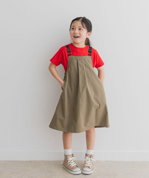 URBAN RESEARCH DOORS / アーバンリサーチ ドアーズ ワンピース | 『親子リンク』『UR TECH POLIsh POLI』撥水ワンピース(KIDS) | 詳細8