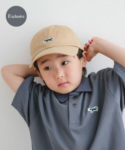 URBAN RESEARCH DOORS/アーバンリサーチ ドアーズ 『別注』PENNEYS×DOORS THE FOXワッペンキャップ(KIDS) BEIGE one URBAN RESEARCH DOORS/アーバンリサーチ ドアーズ 『別注』PENNEYS×DOORS THE FOXワッペンキャップ(KIDS) BEIGE one