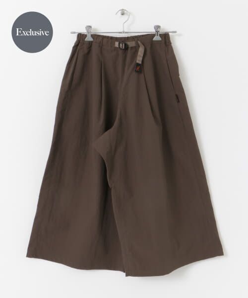 URBAN RESEARCH DOORS/アーバンリサーチ ドアーズ 『別注』Gramicci ガウチョパンツ BROWN one URBAN RESEARCH DOORS/アーバンリサーチ ドアーズ 『別注』Gramicci ガウチョパンツ BROWN one