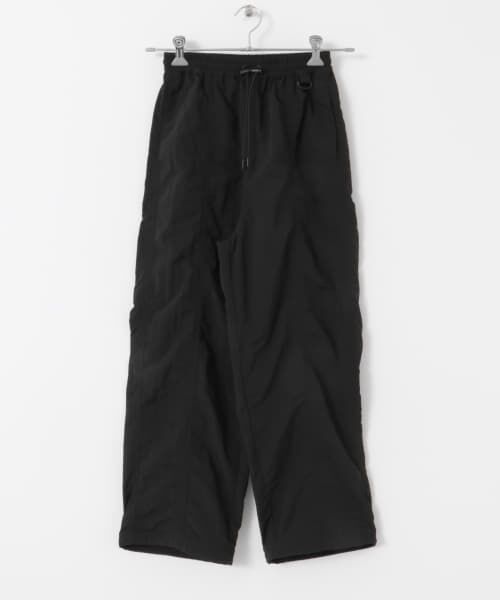 URBAN RESEARCH DOORS/アーバンリサーチ ドアーズ FORK & SPOON センターシームドローストリングパンツ BLACK 1 URBAN RESEARCH DOORS/アーバンリサーチ ドアーズ FORK & SPOON センターシームドローストリングパンツ BLACK 1