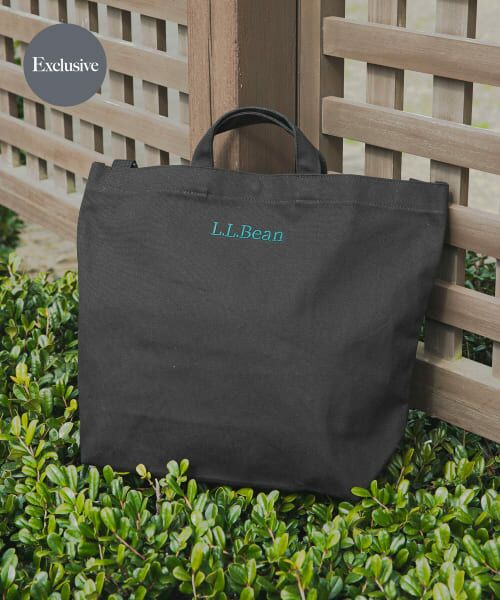 URBAN RESEARCH DOORS/アーバンリサーチ ドアーズ 『別注』L.L.Bean×DOORS Shoulder Strap Tote L Black one URBAN RESEARCH DOORS/アーバンリサーチ ドアーズ 『別注』L.L.Bean×DOORS Shoulder Strap Tote L Black one