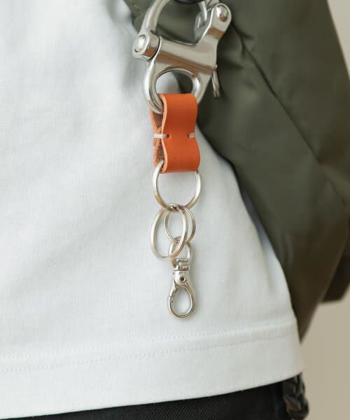 URBAN RESEARCH DOORS/アーバンリサーチ ドアーズ コンビレザーヨットナスキーリング ORANGE - URBAN RESEARCH DOORS/アーバンリサーチ ドアーズ コンビレザーヨットナスキーリング ORANGE -