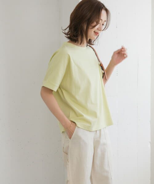 URBAN RESEARCH DOORS / アーバンリサーチ ドアーズ Tシャツ | 『UR TECH』コットンロールスリーブプルオーバー | 詳細24
