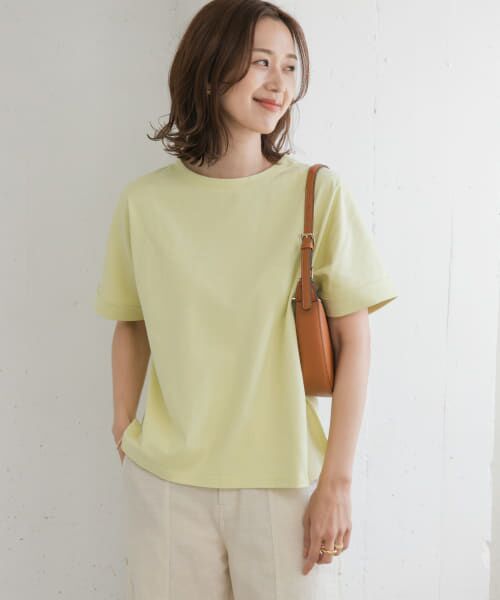 URBAN RESEARCH DOORS / アーバンリサーチ ドアーズ Tシャツ | 『UR TECH』コットンロールスリーブプルオーバー | 詳細25