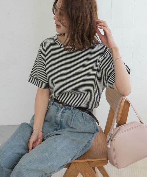 URBAN RESEARCH DOORS / アーバンリサーチ ドアーズ Tシャツ | 『UR TECH』コットンロールスリーブプルオーバー | 詳細7