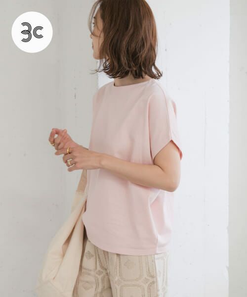 URBAN RESEARCH DOORS/アーバンリサーチ ドアーズ ドライコットンボートネックプルオーバー L/PINK M URBAN RESEARCH DOORS/アーバンリサーチ ドアーズ ドライコットンボートネックプルオーバー L/PINK M
