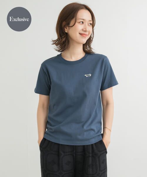 URBAN RESEARCH DOORS/アーバンリサーチ ドアーズ 『別注』PENNEYS×DOORS THE FOX SHORT-SLEEVE T-SHIRTS BLUE M URBAN RESEARCH DOORS/アーバンリサーチ ドアーズ 『別注』PENNEYS×DOORS THE FOX SHORT-SLEEVE T-SHIRTS BLUE M