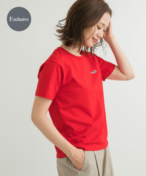URBAN RESEARCH DOORS/アーバンリサーチ ドアーズ 『別注』PENNEYS×DOORS THE FOX SHORT-SLEEVE T-SHIRTS RED M URBAN RESEARCH DOORS/アーバンリサーチ ドアーズ 『別注』PENNEYS×DOORS THE FOX SHORT-SLEEVE T-SHIRTS RED M