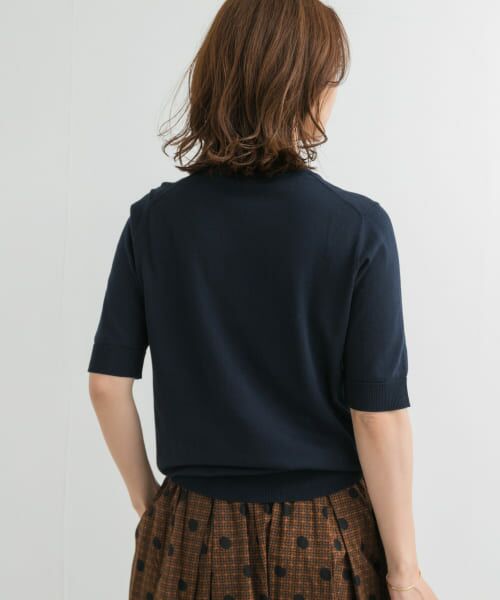 URBAN RESEARCH DOORS / アーバンリサーチ ドアーズ ニット・セーター | 『UR TECH ひやサラクール』コットンハーフスリーブKNIT | 詳細28