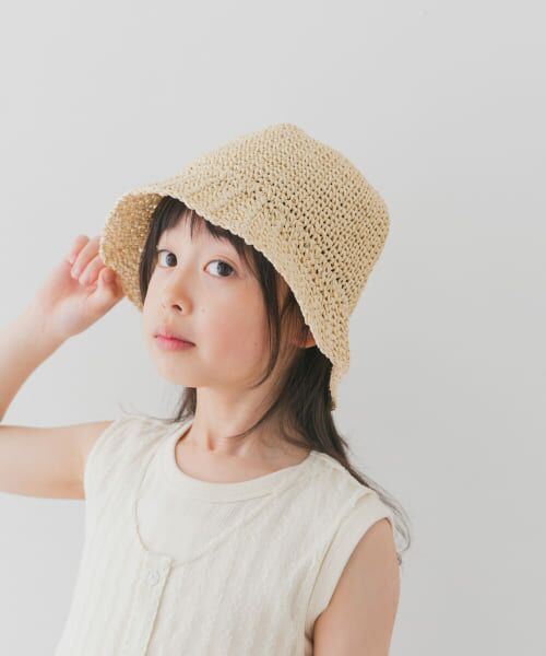 URBAN RESEARCH DOORS/アーバンリサーチ ドアーズ 『親子リンク』ペーパーソフトハット(KIDS) NATURAL one URBAN RESEARCH DOORS/アーバンリサーチ ドアーズ 『親子リンク』ペーパーソフトハット(KIDS) NATURAL one