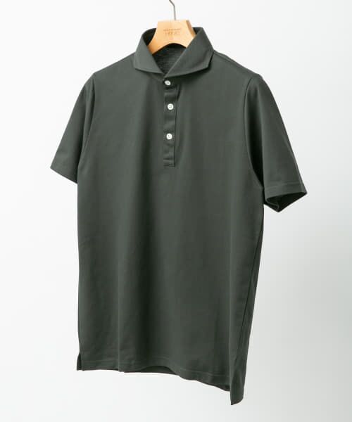 LIFE STYLE TAILOR カッタウェイ半袖プルオーバー （シャツ