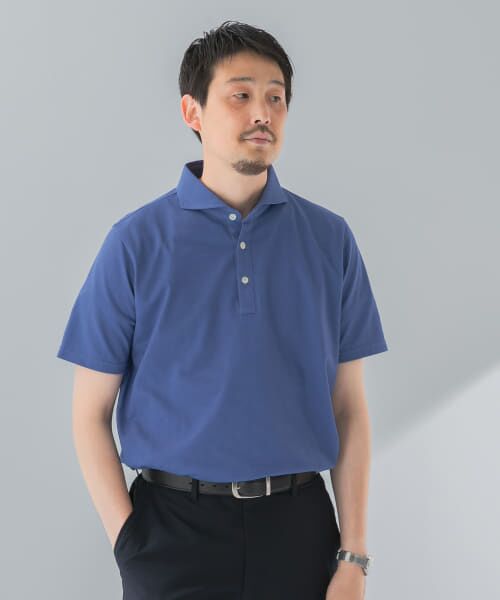 LIFE STYLE TAILOR カッタウェイ半袖プルオーバー （シャツ