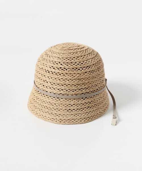 URBAN RESEARCH DOORS/アーバンリサーチ ドアーズ KIJIMA TAKAYUKI RAFFIA BRAID CROCHET HAT BEG GREIGE 57 URBAN RESEARCH DOORS/アーバンリサーチ ドアーズ KIJIMA TAKAYUKI RAFFIA BRAID CROCHET HAT BEG GREIGE 57