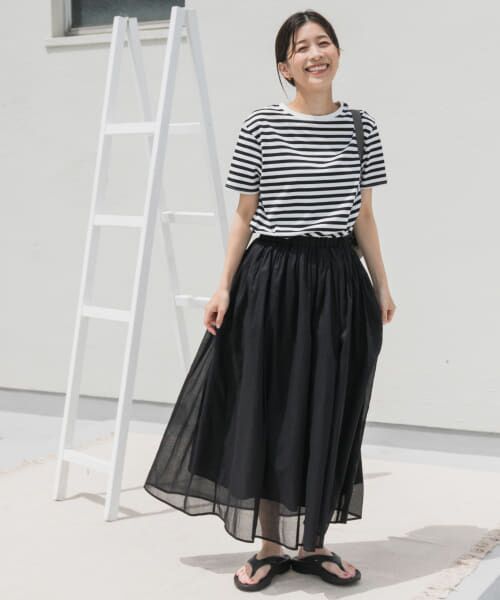 URBAN RESEARCH DOORS / アーバンリサーチ ドアーズ ワンピース | 『UR TECH』ボイルカットドッキングワンピース | 詳細7