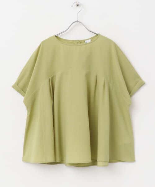 URBAN RESEARCH DOORS / アーバンリサーチ ドアーズ Tシャツ | フレア切替えブラウス | 詳細24