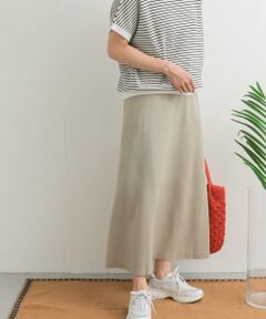 URBAN RESEARCH DOORS、スカート、ストライプ URBAN RESEARCH DOORS スカート ストライプ切替フレアスカート