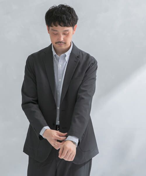 LIFE STYLE TAILOR カルゼストレッチコンフォータブルジャケット