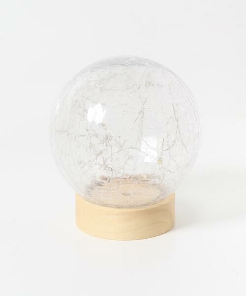 URBAN RESEARCH DOORS / アーバンリサーチ ドアーズ インテリア・インテリア雑貨 | shesay　クラックガラスのLEDライト ドーム L | 詳細2