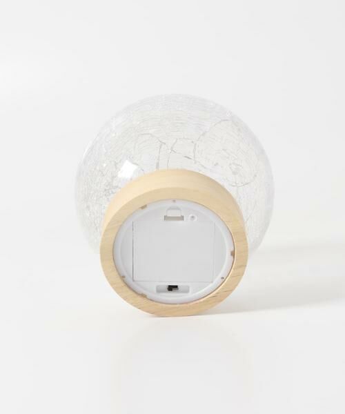 URBAN RESEARCH DOORS / アーバンリサーチ ドアーズ インテリア・インテリア雑貨 | shesay　クラックガラスのLEDライト ドーム L | 詳細4
