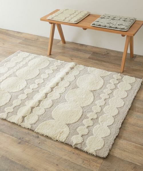 URBAN RESEARCH DOORS / アーバンリサーチ ドアーズ インテリア・インテリア雑貨 | 『WEB限定』shesay　フック織のラグ | 詳細9