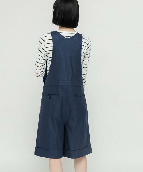URBAN RESEARCH DOORS / アーバンリサーチ ドアーズ サロペット・オールインワン | Scye Cashmere Overallshorts | 詳細2