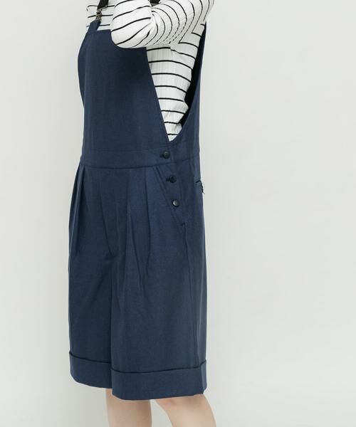 URBAN RESEARCH DOORS / アーバンリサーチ ドアーズ サロペット・オールインワン | Scye Cashmere Overallshorts | 詳細4