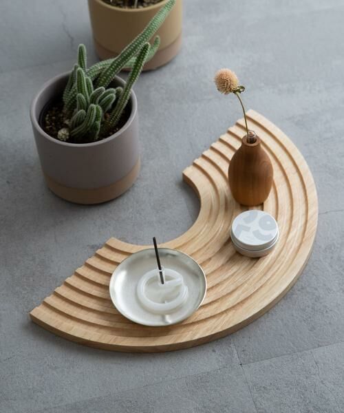URBAN RESEARCH DOORS / アーバンリサーチ ドアーズ その他雑貨 | 『WEB限定』amabro　WOOD CIRCLE TRAY S | 詳細4