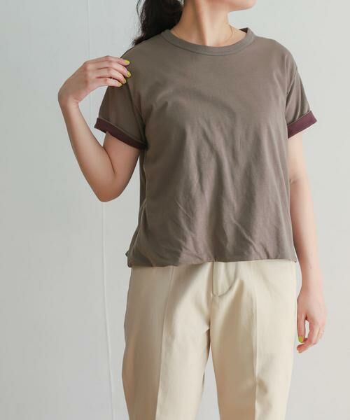 URBAN RESEARCH DOORS / アーバンリサーチ ドアーズ Tシャツ | mizuiro ind　reversible t-shirts | 詳細4