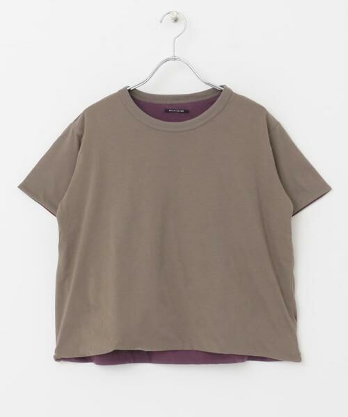 URBAN RESEARCH DOORS / アーバンリサーチ ドアーズ Tシャツ | mizuiro ind　reversible t-shirts | 詳細5