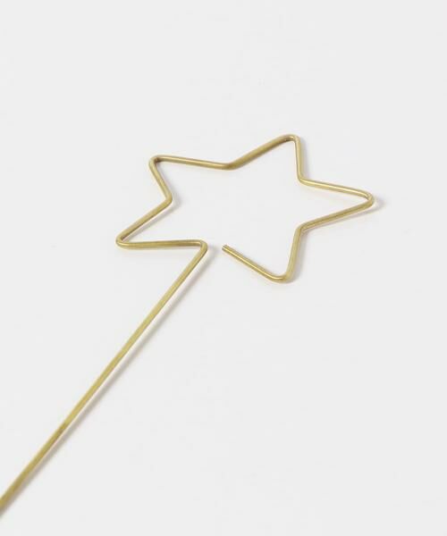 URBAN RESEARCH DOORS / アーバンリサーチ ドアーズ キッチンツール | 『WEB/一部店舗限定』shesay　BRASSのトッパー 星 | 詳細5