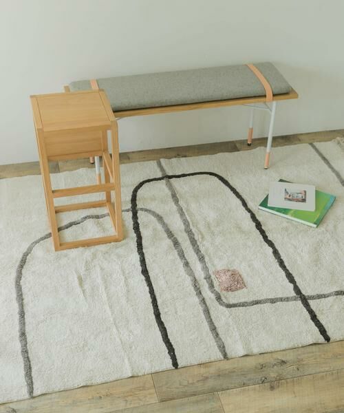 URBAN RESEARCH DOORS / アーバンリサーチ ドアーズ インテリア・インテリア雑貨 | 『WEB限定』RugRu　LUMINA RUG 140×200 | 詳細4