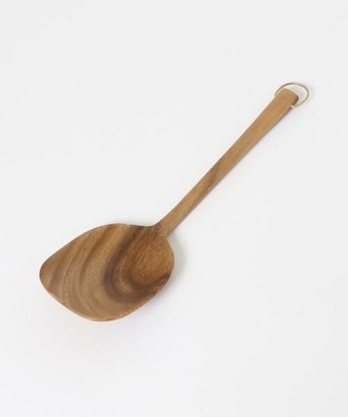 URBAN RESEARCH DOORS / アーバンリサーチ ドアーズ キッチンツール | 『WEB限定』shesay　アカシア サービングスプーンL | 詳細1