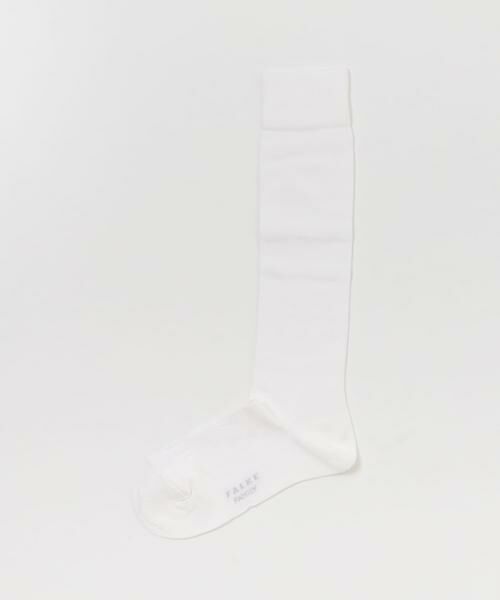 URBAN RESEARCH DOORS/アーバンリサーチ ドアーズ FALKE FamilyKneeHighSocks ホワイト 35-38 URBAN RESEARCH DOORS/アーバンリサーチ ドアーズ FALKE FamilyKneeHighSocks ホワイト 35-38