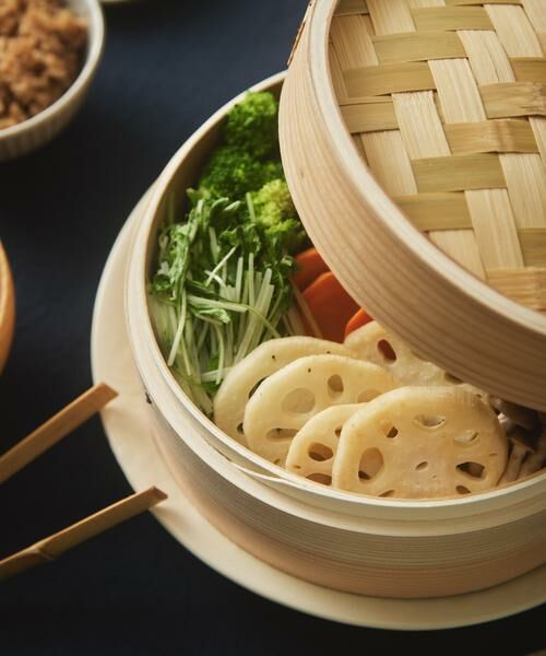 URBAN RESEARCH DOORS / アーバンリサーチ ドアーズ キッチンツール | 『WEB限定』雅竹　せいろ7寸 蓋付1段セット | 詳細4