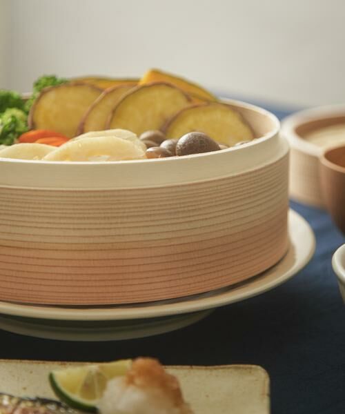 URBAN RESEARCH DOORS / アーバンリサーチ ドアーズ キッチンツール | 『WEB限定』雅竹　せいろ7寸 蓋付1段セット | 詳細5