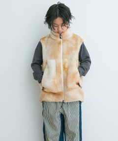 URBAN RESEARCH DOORS / アーバンリサーチ ドアーズ アウター | DENIM DUNGAREE　ボア レベル7 リバーシブルベスト(KIDS)